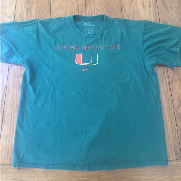 miami hurricanes dri fit shirt